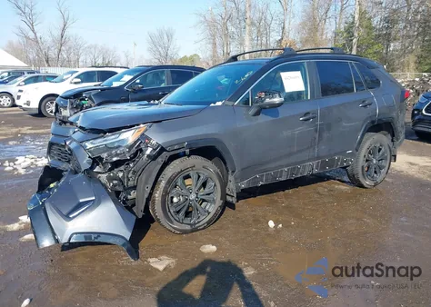 2023 Toyota Rav4 Hybrid Xse z USA, uszkodzony, nr VIN 2T3E6RFV4PW042091